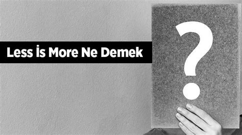 No more ne demek